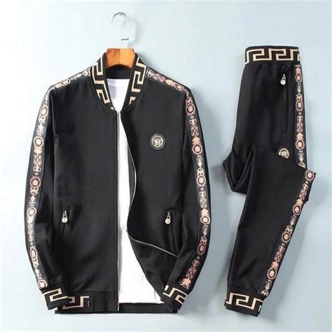 versace pocket jacket men|Versace tracksuit men's.